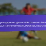 Engasjementsstrategier for FIFA Grassroots-festivaler 2025: Rekruttering, Partnerskap, Deltakelse