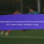Tilgjengelighet i FIFA Grassroots Festivaler 2025: Fasiliteter, Transport, Inkluderingstiltak