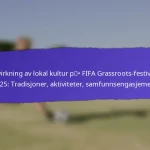 Rolle av teknologi i samfunnsengasjement på FIFA Grassroots-festivaler 2025: Apper, plattformer, tilbakemelding