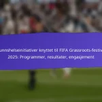 Innvirkning av lokal kultur på FIFA Grassroots-festivaler 2025: Tradisjoner, aktiviteter, samfunnsengasjement